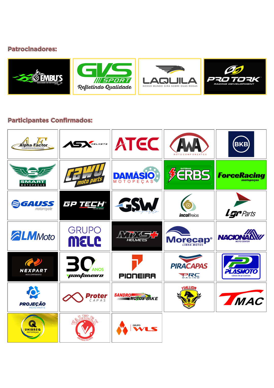 Patrocinadores